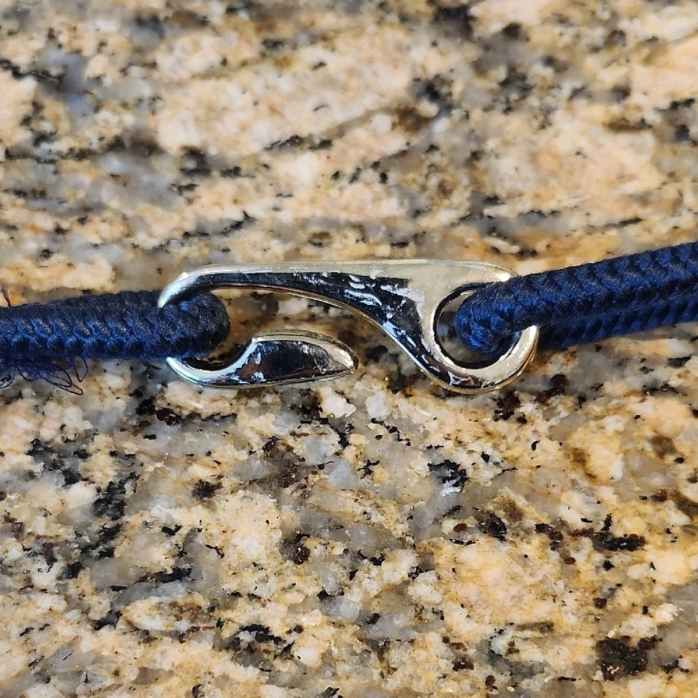 Braided Blue‎ Women's Belt